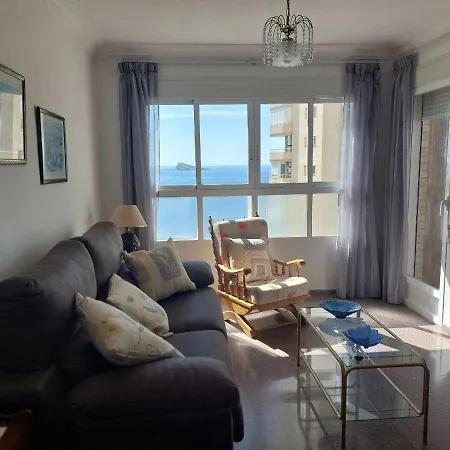 Piso En Primera Linea De Playa En Urbanizacion El Olivar Benidorm Exterior photo