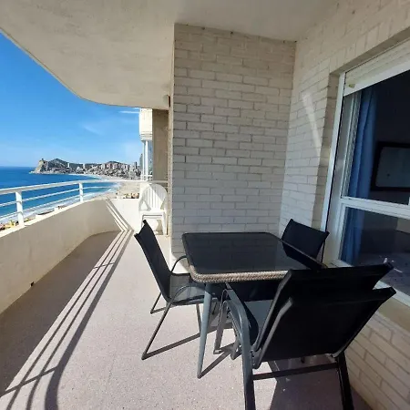 Piso En Primera Linea De Playa En Urbanizacion El Olivar Benidorm Exterior photo