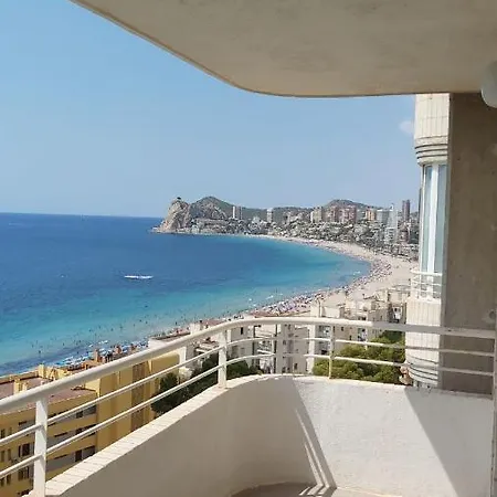 Piso En Primera Linea De Playa En Urbanizacion El Olivar Benidorm Exterior photo