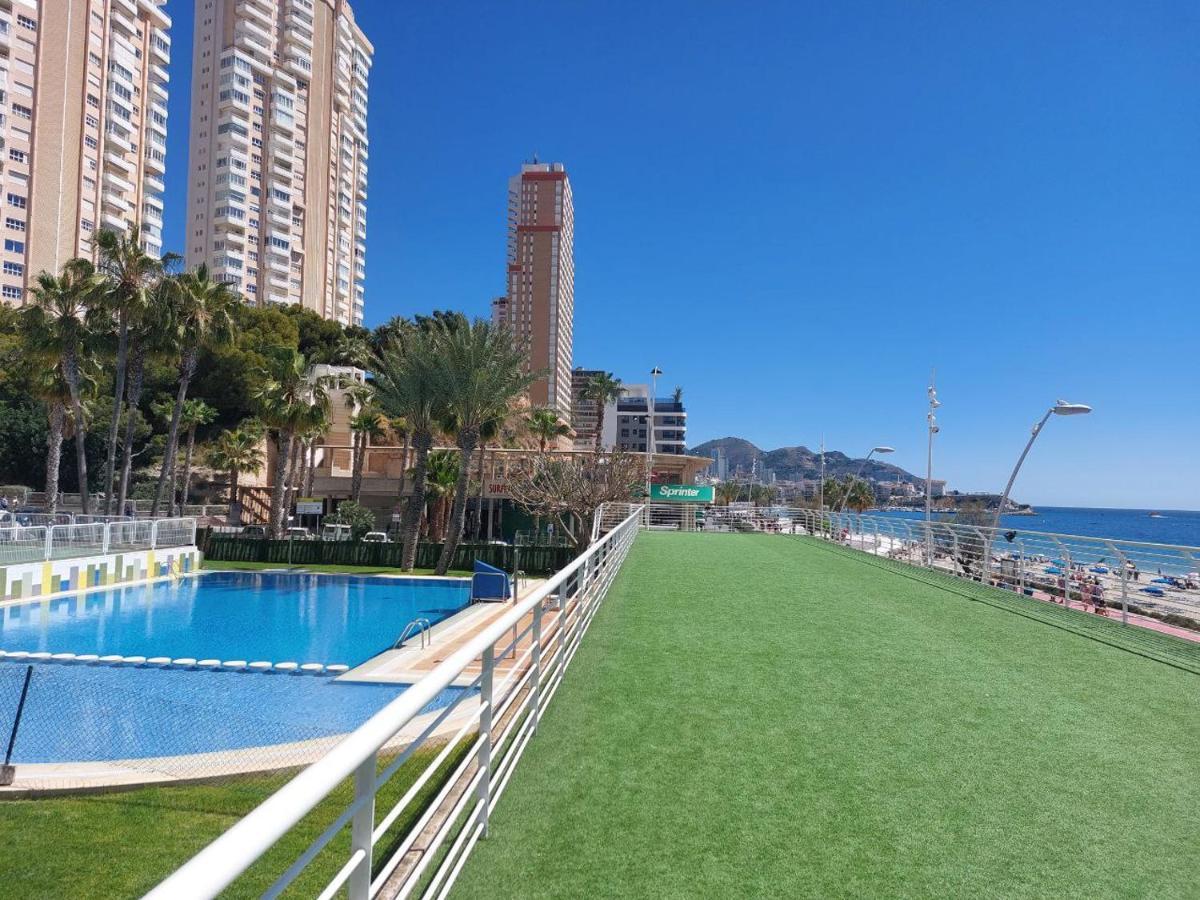 Piso En Primera Linea De Playa En Urbanizacion El Olivar Apartment Benidorm